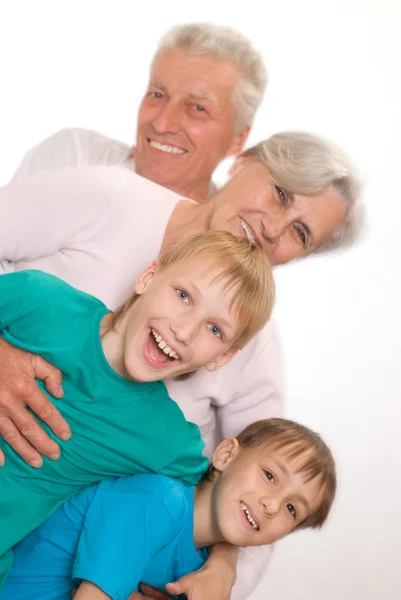 Happy family playing — Stock Photo #5512226