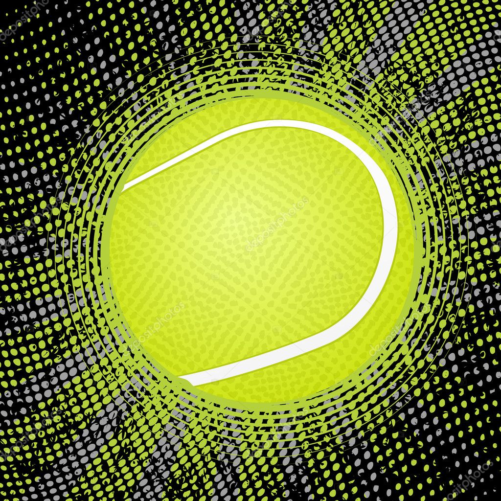 Abstract tennis background — Stock Vector © julydfg #6252617