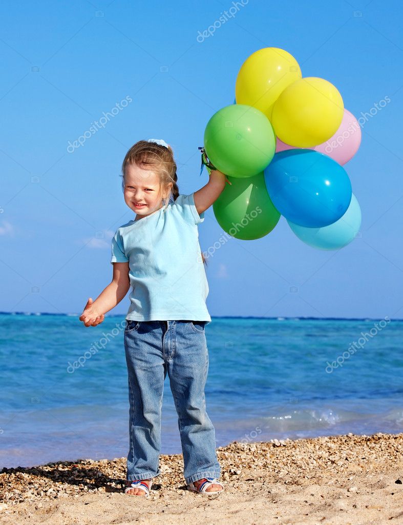 Children With Balloons