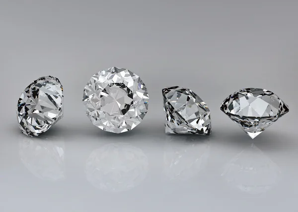 Collection of round diamond