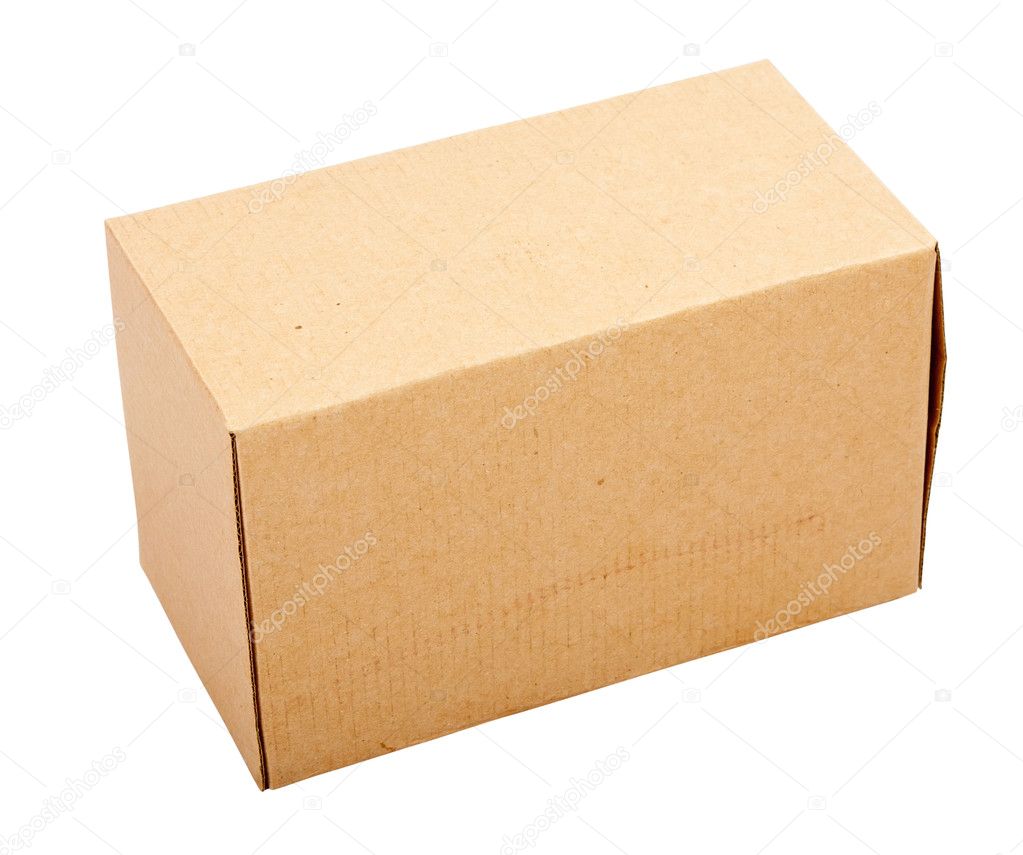 Closed Cardboard Box