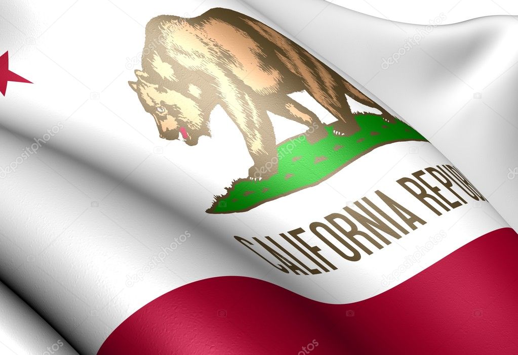 California+flag+vector