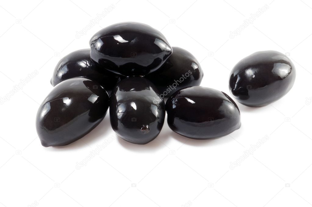 Large black olives — Stock Photo © astral 6642608