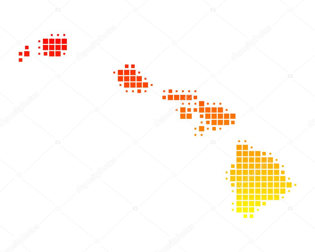 detailed map of hawaiian islands. Detailed and accurate illustration of map of Hawaii - 5473495 | Royalty-Free