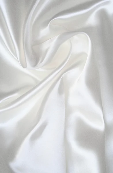 Smooth elegant white silk as wedding background by Oxana Morozova Stock 