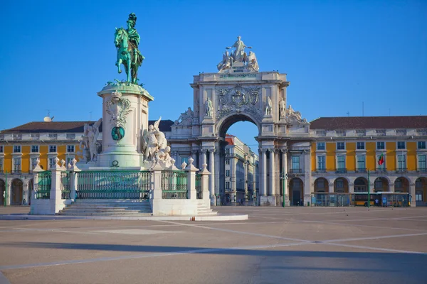Portugal, Commerce Square in Lisbon