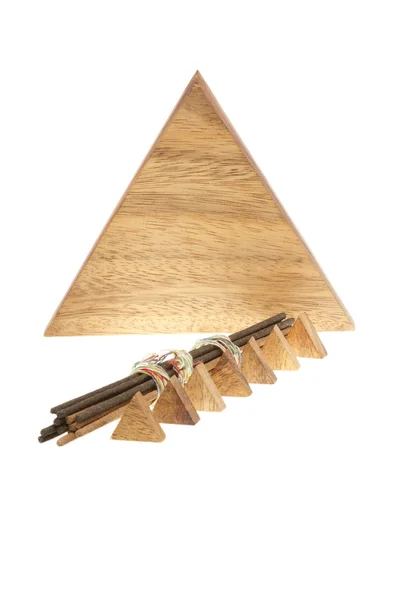 Wooden pyramids