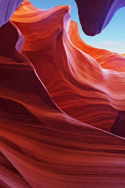 The Antelope canyon. Navajo Reservation