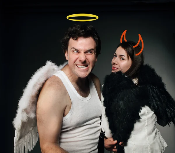Mr. Angel and Mrs. Angel