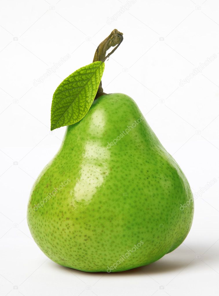 Green pear — Stock Photo © krasyuk #5697098