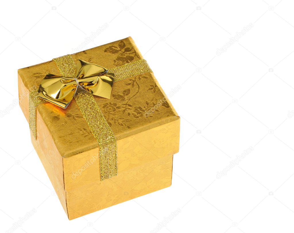 Gift box - Stock Image