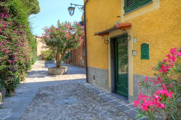 Small courtyard in Portofino, Italy.