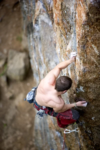 Male Rock Climber