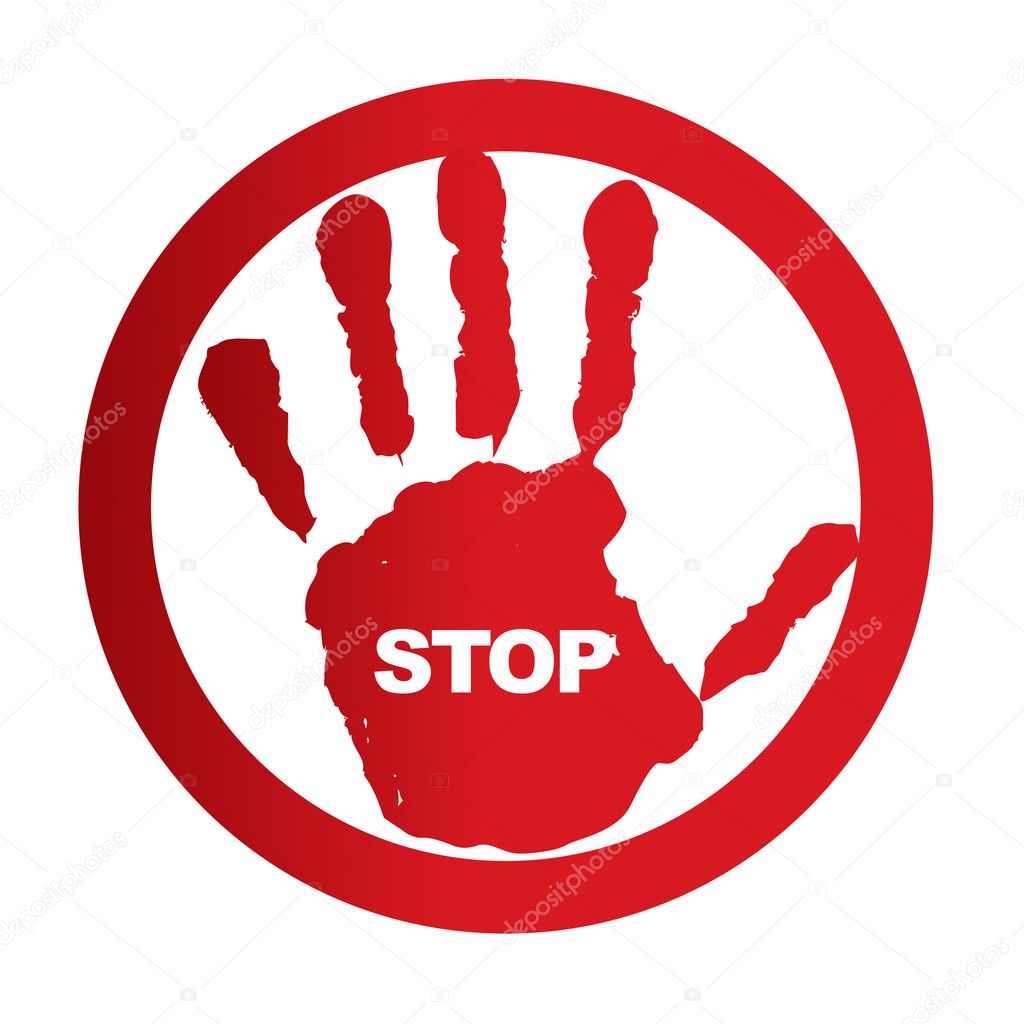 Stop Sign Hand