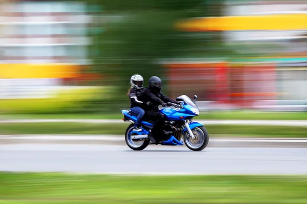 Blur motorcycle