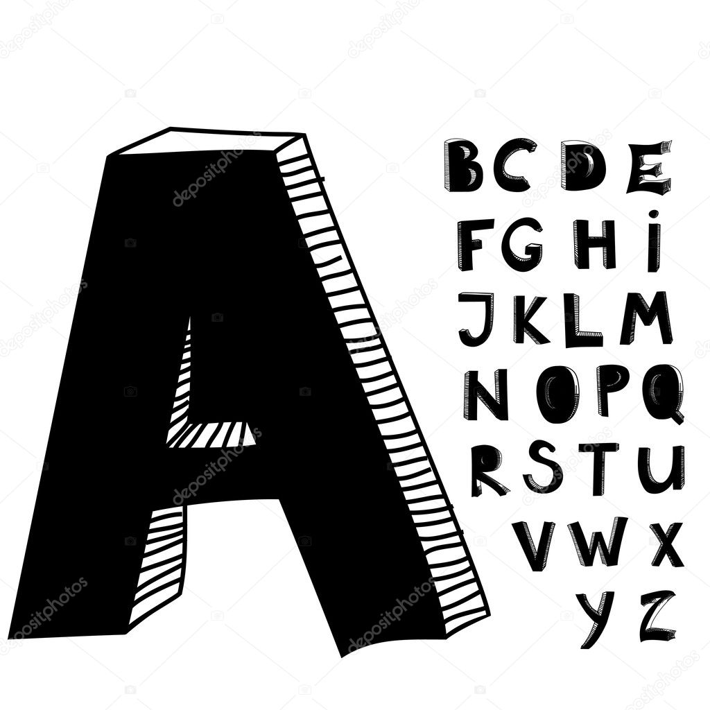 Drawn Letters