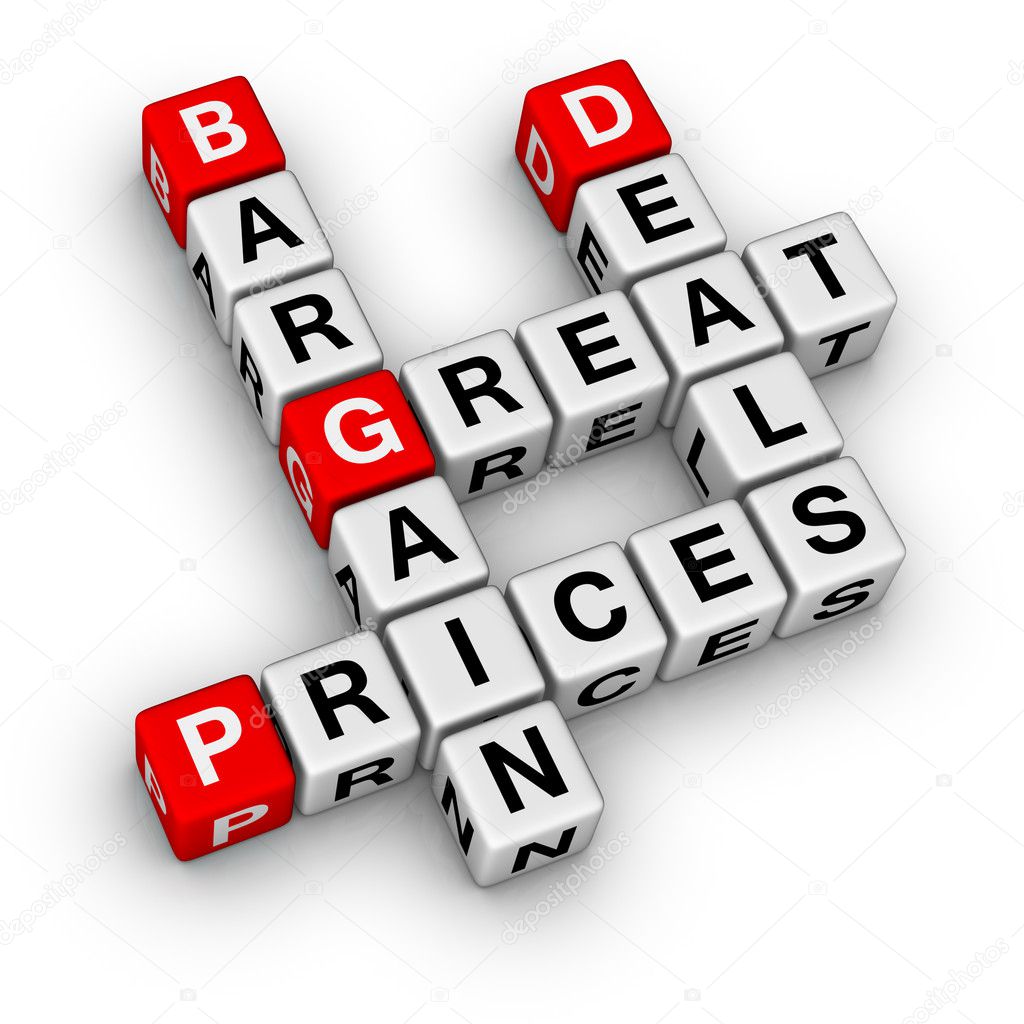 Great deals and bargain prices — Stock Photo © almagami 5530438