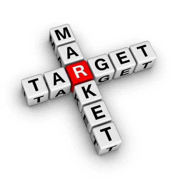 target market. Stock Photo: Target market
