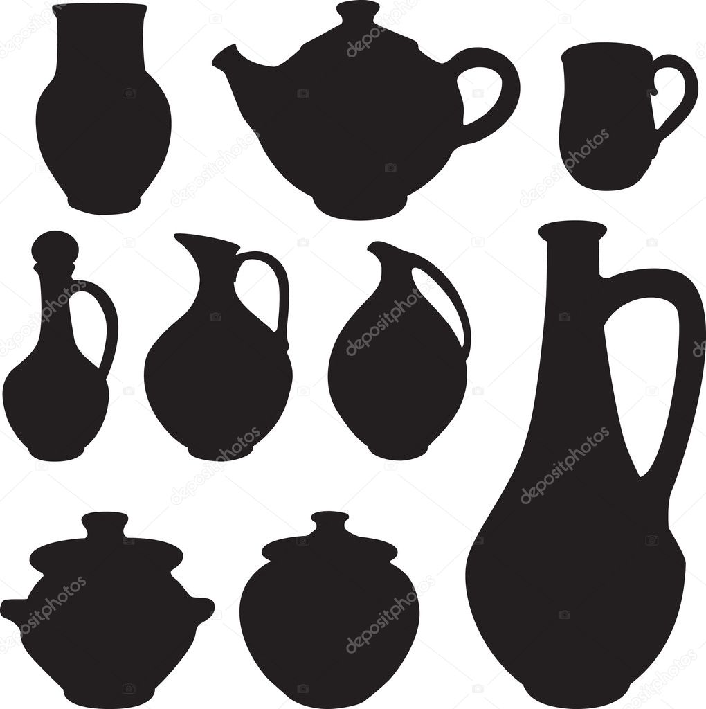 Pottery Silhouette