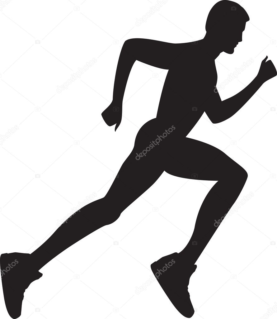 A Man Running