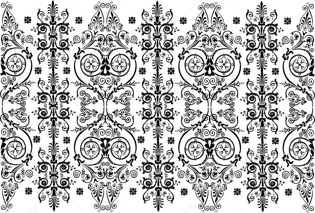 Patterned White Background