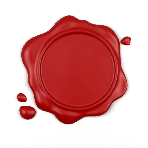 Red Wax Seal — Stock Photo © Denrud #5800212