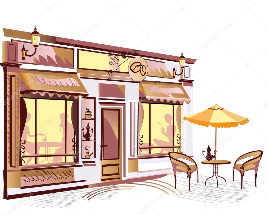 french cafe clipart - photo #28