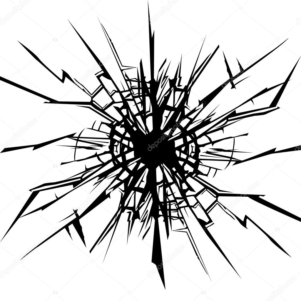 depositphotos - Cracks in the glass | Shattered glass, Mirror drawings