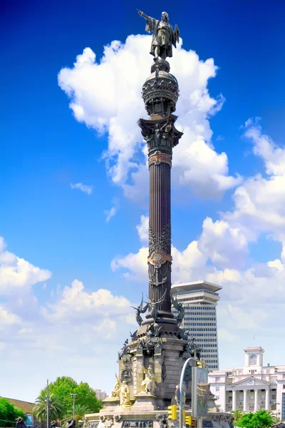 Monument of Columbus, Barcelona. Spain