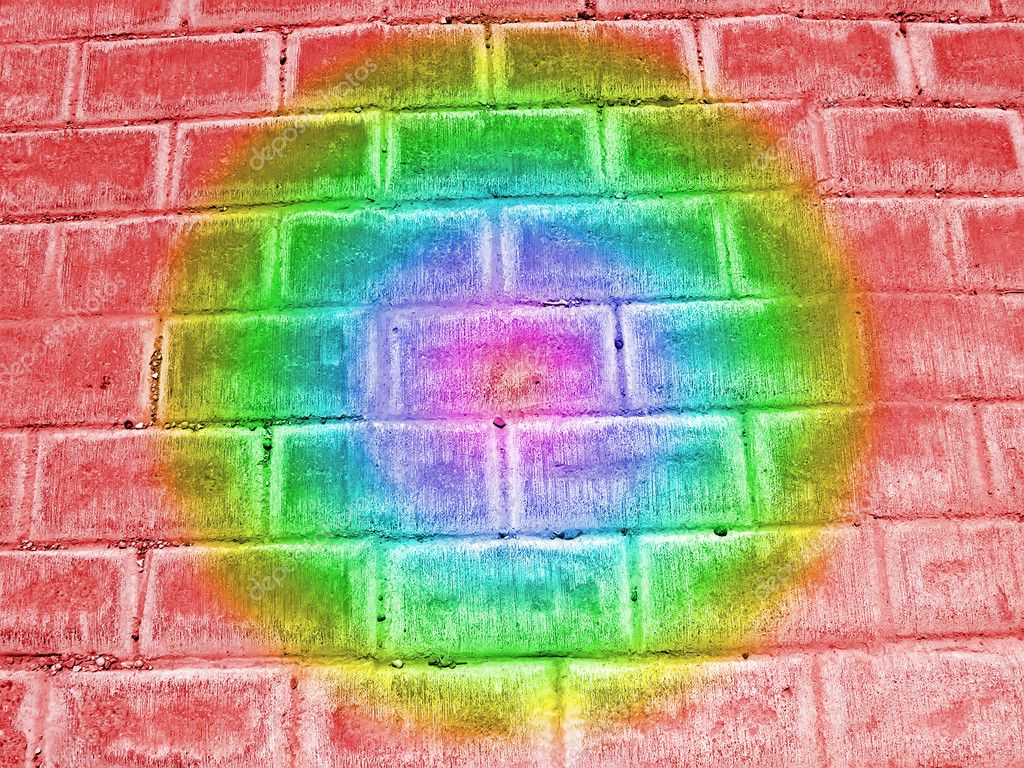 rainbow bricks