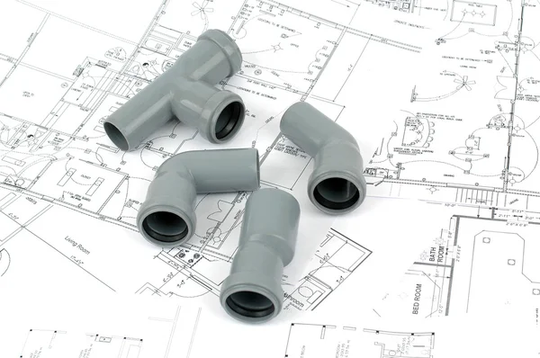 PVC fittings for drainage