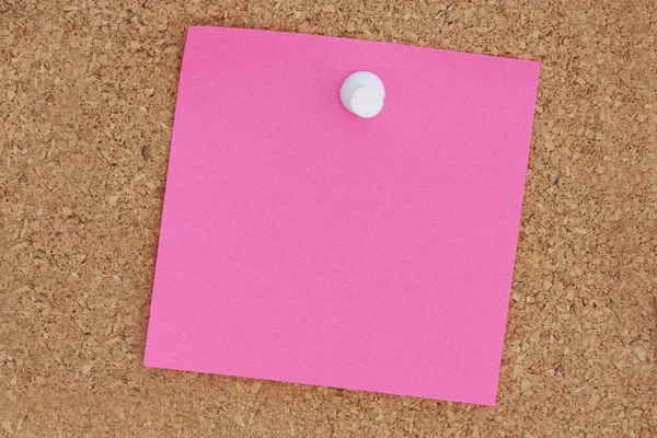 Pink post it note — Stock Photo #5423665