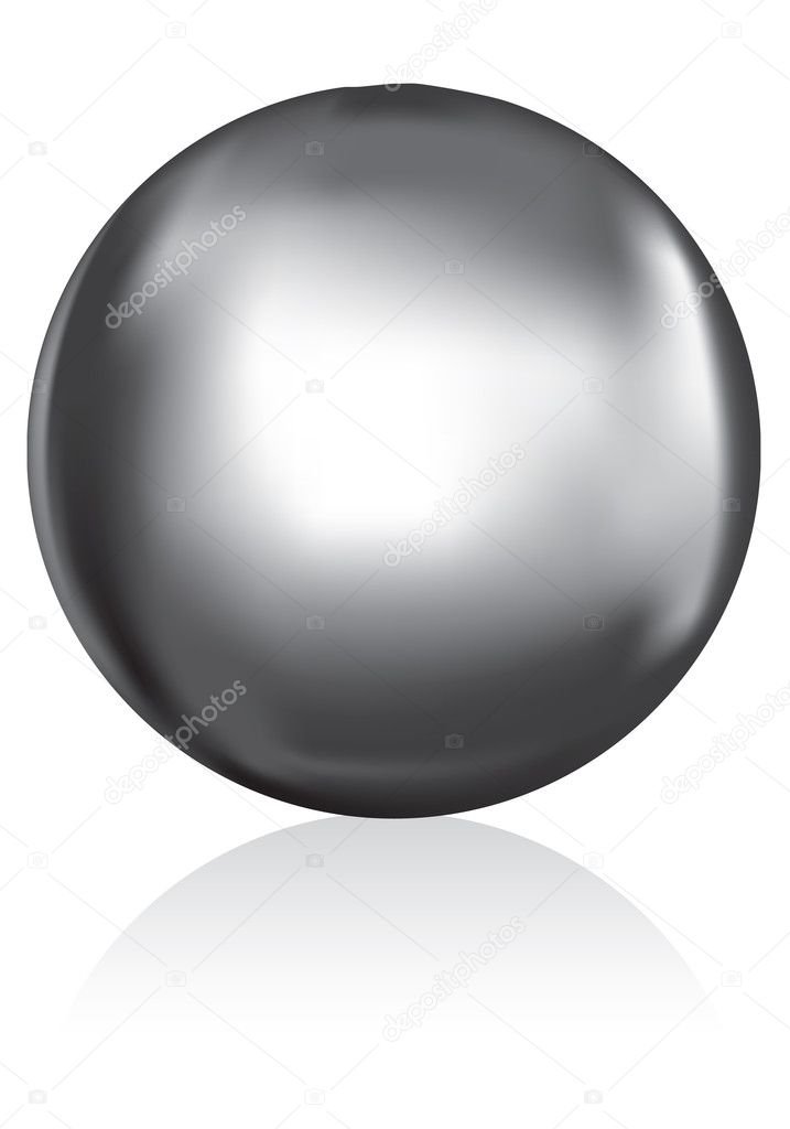 a metal ball