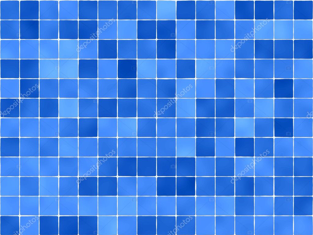 Blue Tile Pattern