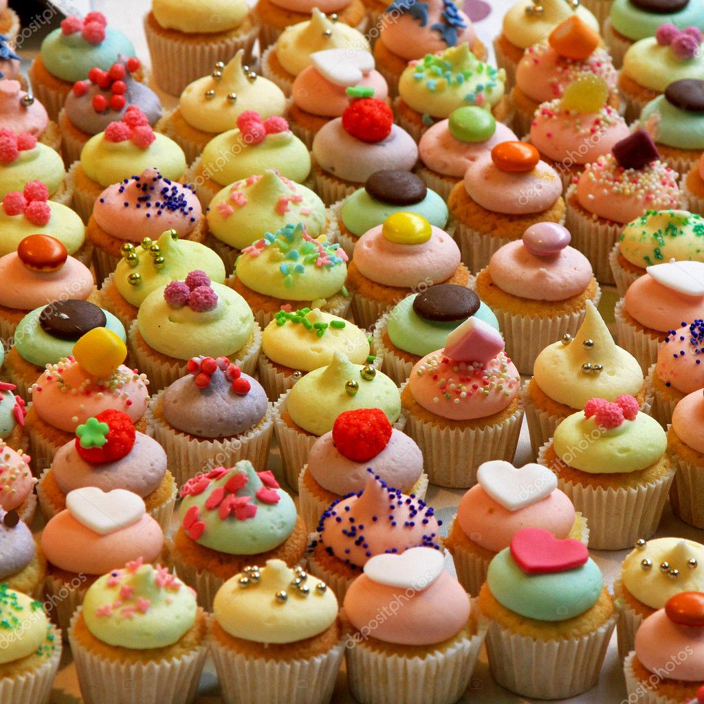 Colorful Cupcakes Pictures