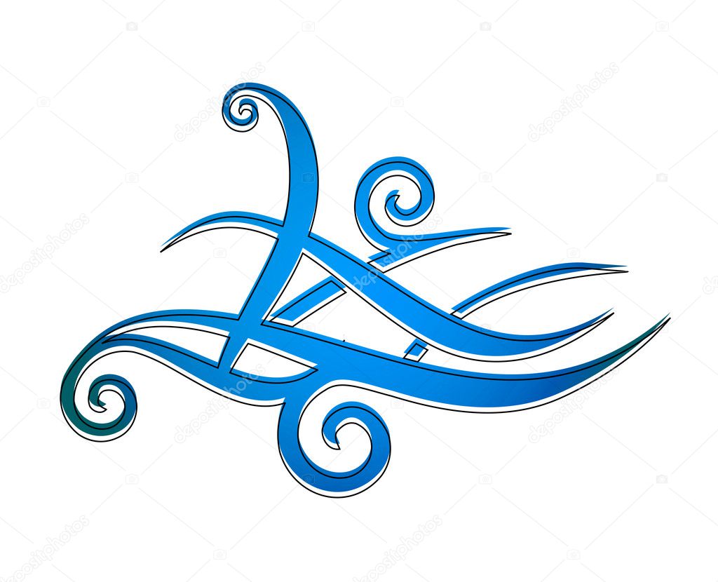 Abstract tattoo design vector