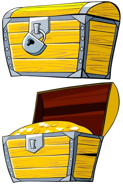 opened treasure chest