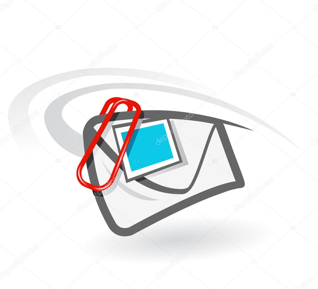 email attachment symbol