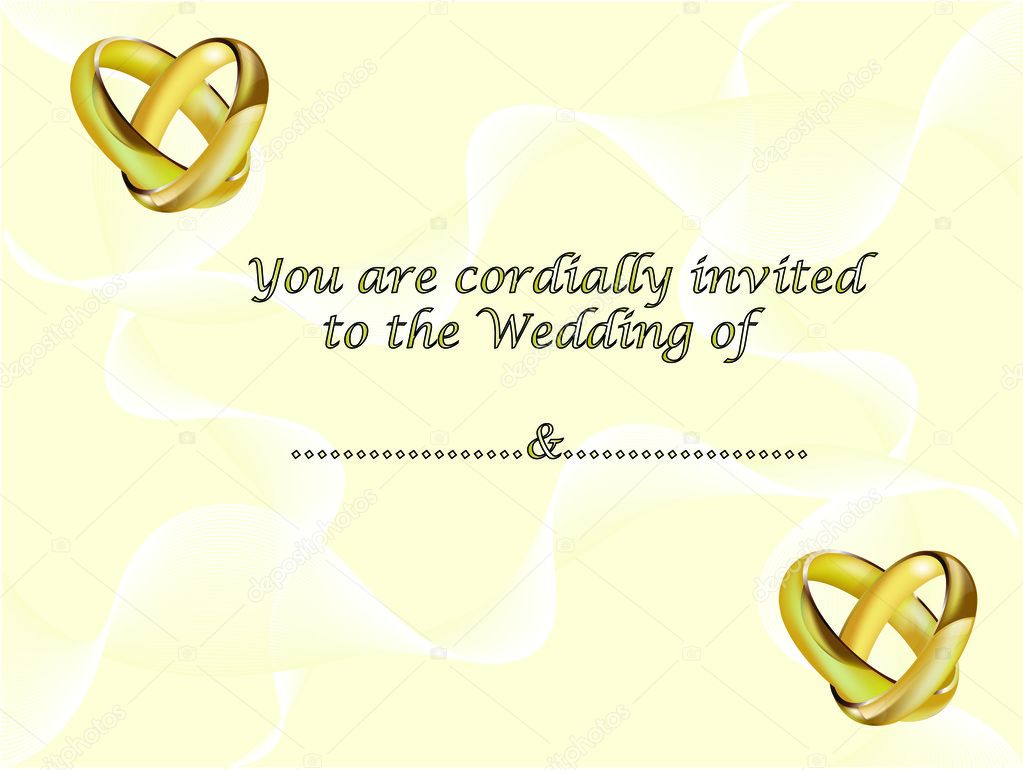 wedding invitation card design