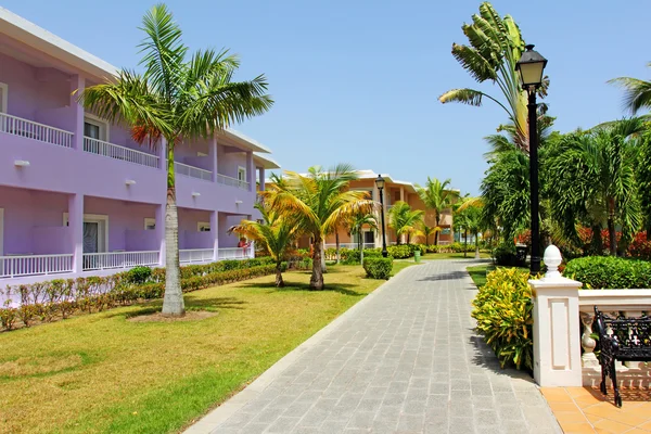 Luxury caribbean holiday resort