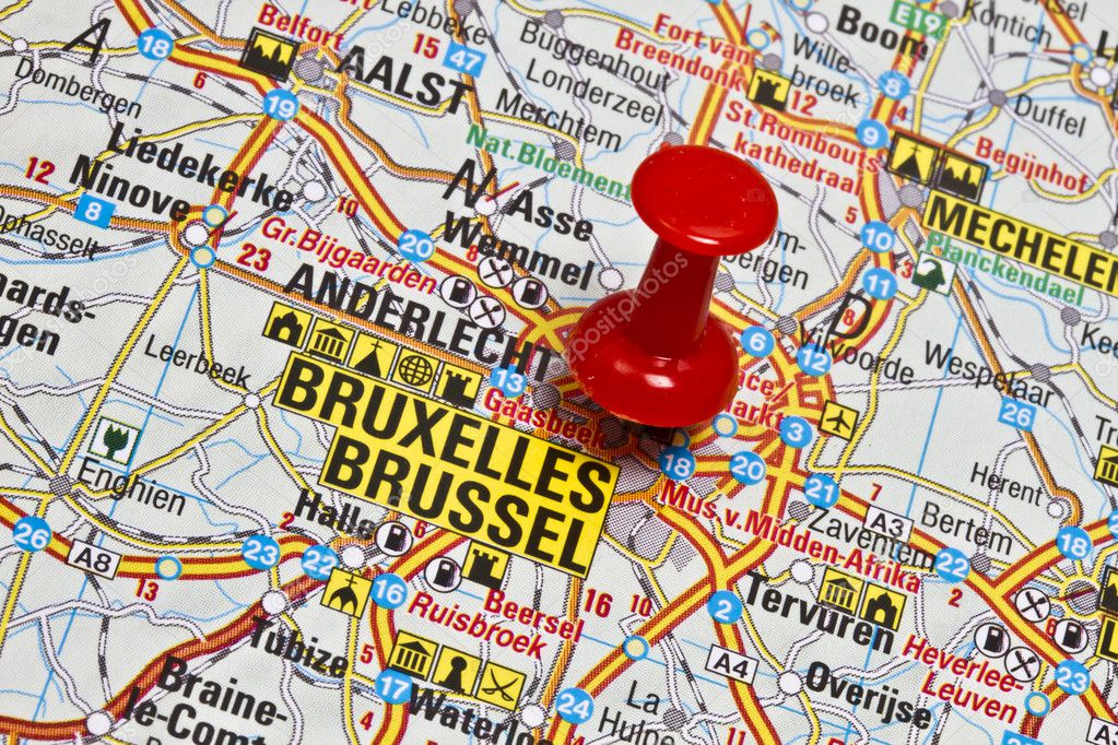 Brussel Map