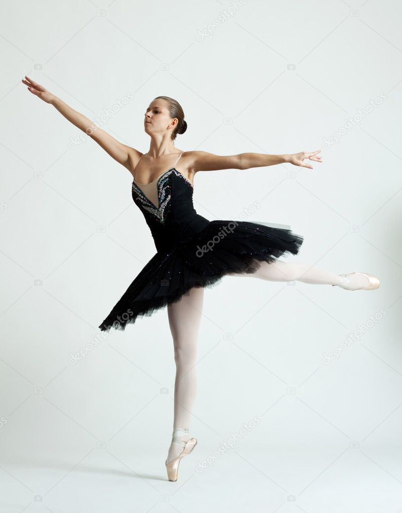 Ballet Dancers Jumping
