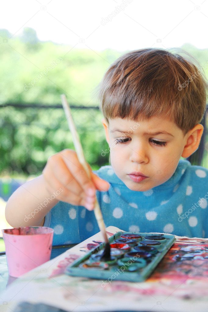 Child Painting Pictures