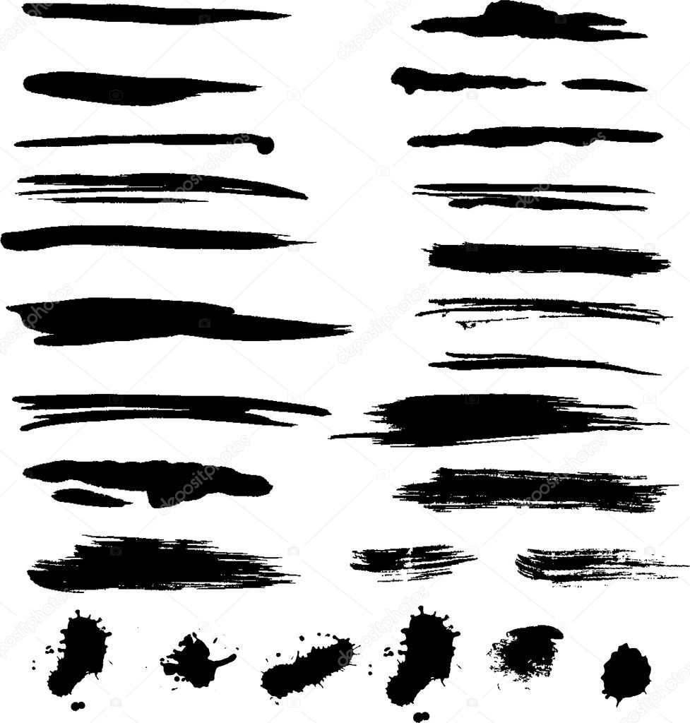 Brush Stroke Vector