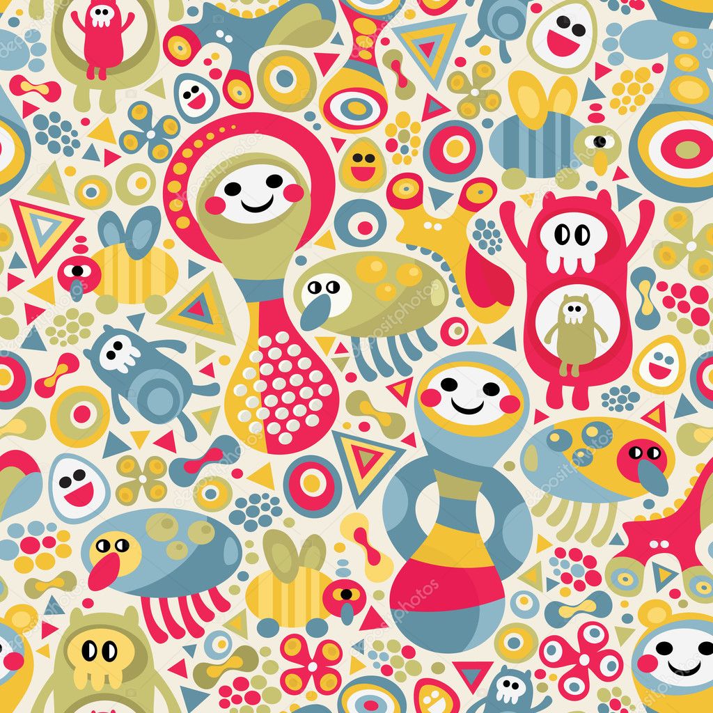 Cute Monster Backgrounds