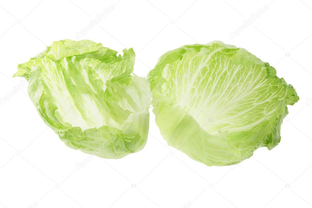 Iceberg Lettuce Leaves — Stock Photo © newlight 6232699