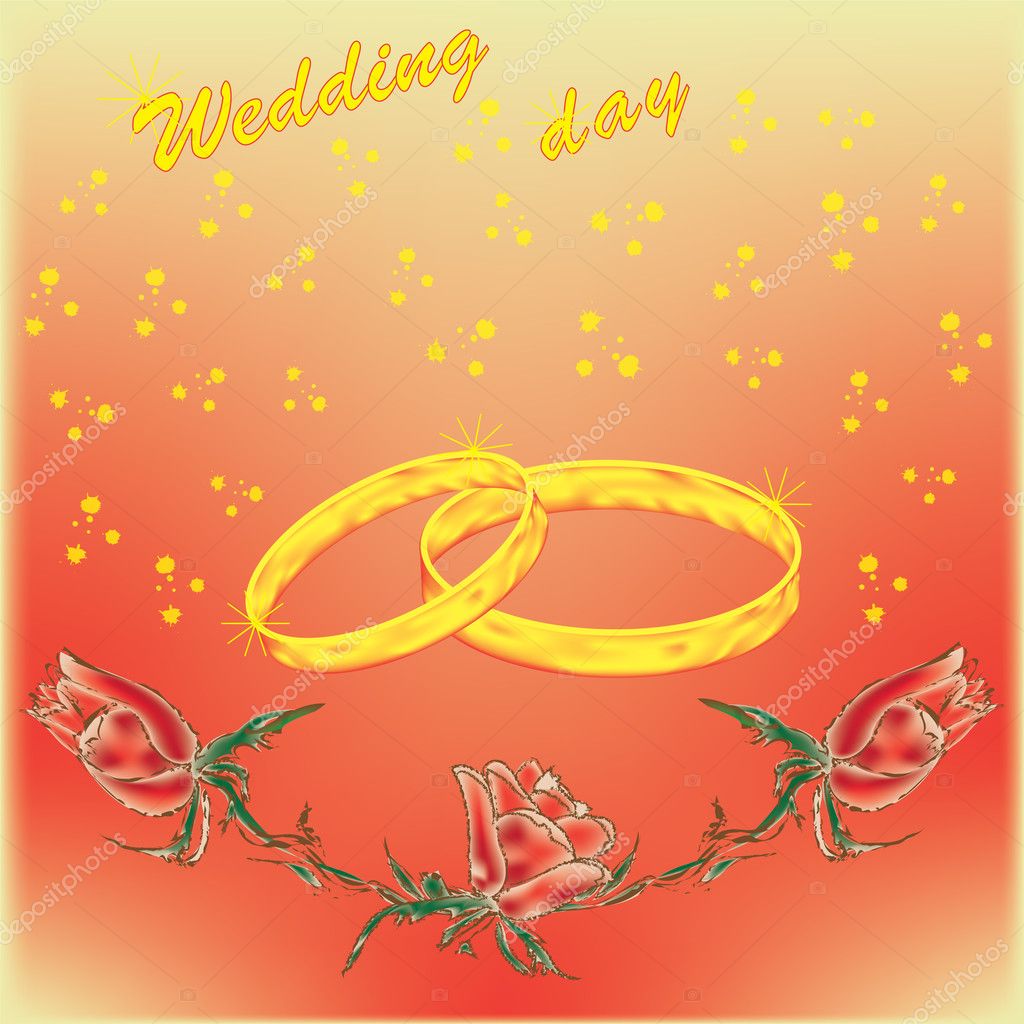Design of wedding invitation card