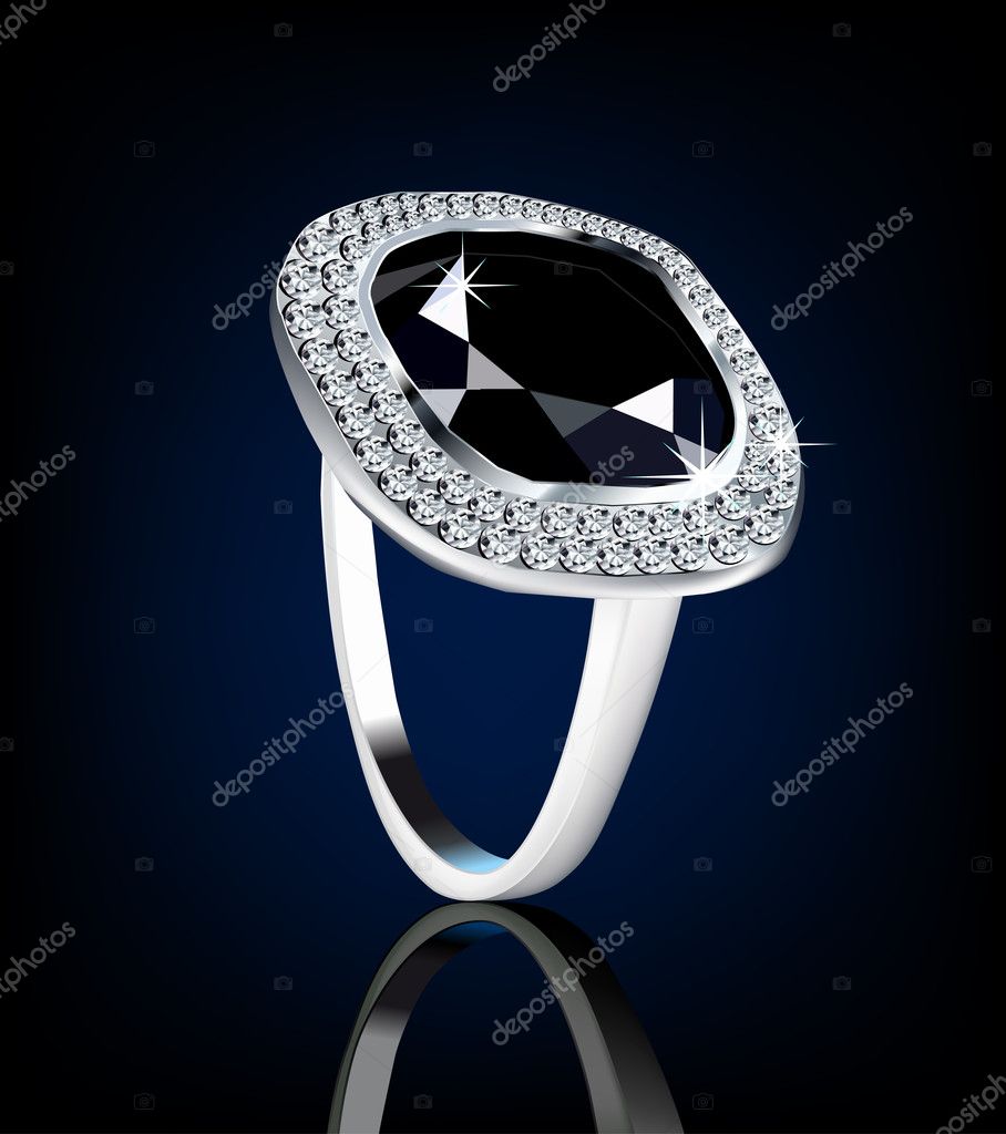 Diamond Ring Vector