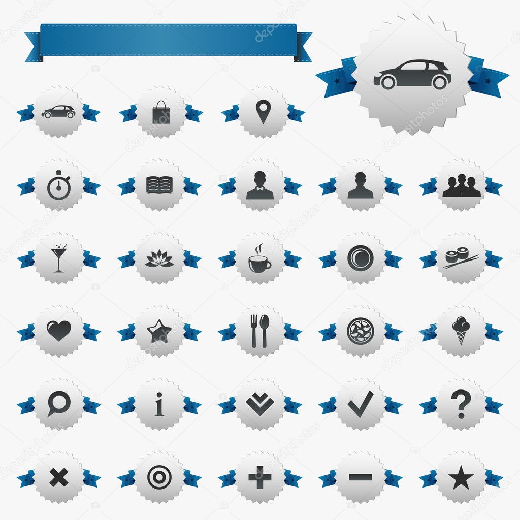 Map Icons Vector