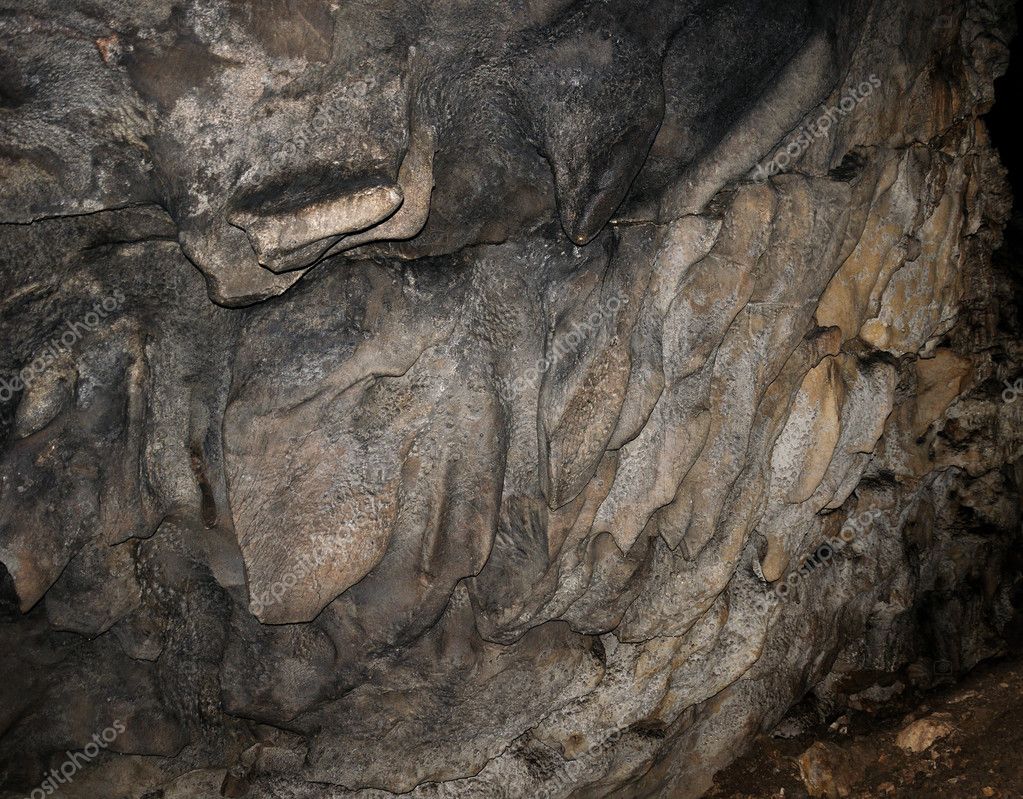 Fragment cave walls EmineBairKhosar — Stock Photo © apolonia 6473507